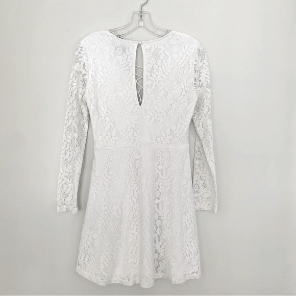LUC-CE White Lace Skater Dress - Picture 13 of 15